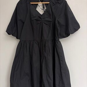 Time and Tru New! Women’s cotton Black bubble Dress size L